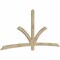 Ekena Millwork Davenport Rough Sawn Timber Gable Bracket, Douglas Fir, 108"W x 49"H x 2"D x 4"F, 11/12 Pitch GBW108X49X0204DAV00RDF - alternate 2